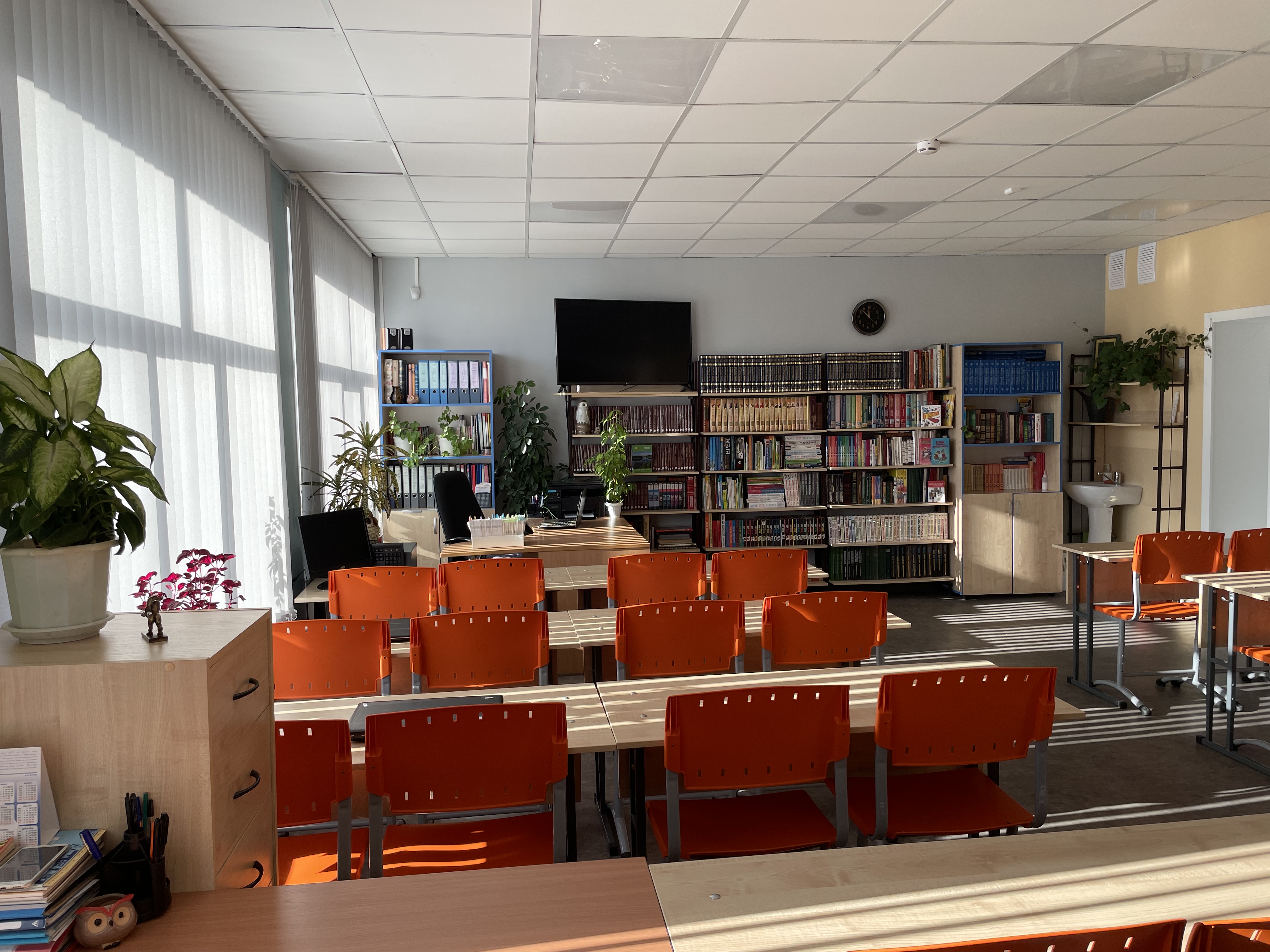 Библиотека МБОУ СОШ № 29 р.п. Чунский.