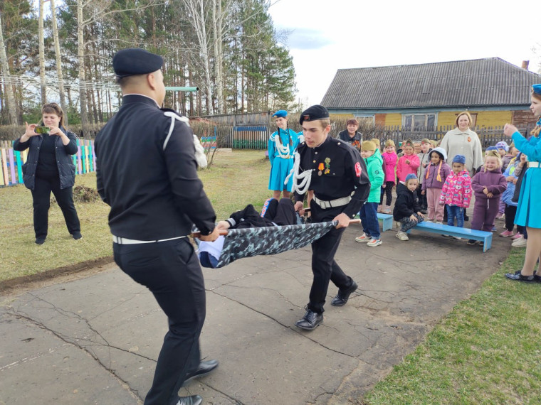 "Зарница" в детском саду.